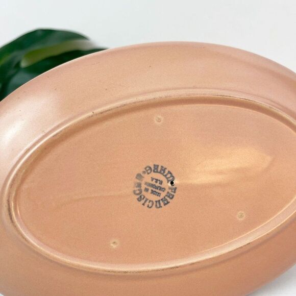 Franciscan Ware Vintage MCM Mid Century Modern Gravy Boat in Dusty Rose Blush - Picture 5 of 6